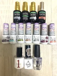 ジェルネイル 他 14点まとめ売りのサムネイル