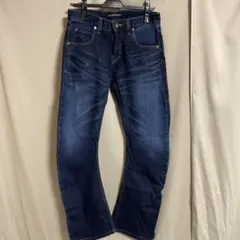 GENNARO ダークブルー ブーツカットデニム