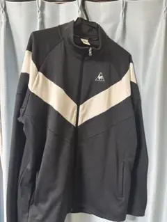 ダークグレー ホワイト ストライプ ジャケット