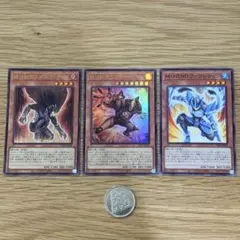 遊戯王 M・HERO ダスククロウ ファーネス ファウンティン スーパー 3枚