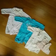 新生児ロンパース3枚セット