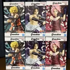 NARUTO Grandista ナルト サクラ サスケ 6個まとめ売り