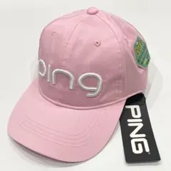 PING レディース ゴルフキャップ ピンクのサムネイル