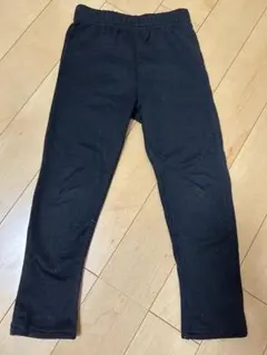 キッズ　ブラック　パンツ　ズボン　裏起毛　120