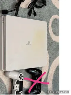 PlayStation 4 Slim ホワイト 本体 コントローラー付き