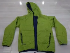 mont-bell リバーシブルフード付き中綿ジャケット