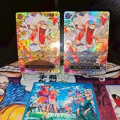 公式スリーブ ルフィ 金銀