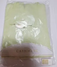 新品未使用！UNIQLO　カシミア　タートルネック　セーターXL ライムグリーン