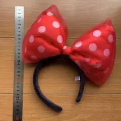 ミニーマウス リボンカチューシャ