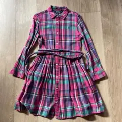 ポロ　ラルフローレン　シャツワンピース