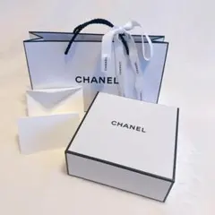 ♡CHANEL♡ショップ袋 ギフトボックス リボン メッセージカードセット