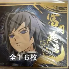 鬼滅　ビジュアル色紙コレクション　１６枚
