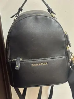 Maison de FLEUR リュック ブラックのサムネイル