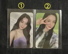 IZ*ONE Oneiric Diary （幻想日記） トレカ ウンビ 2枚