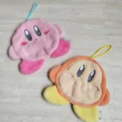 未使用 カービィ ワドルディ フリースタオル2点セット アミューズメント専用景品