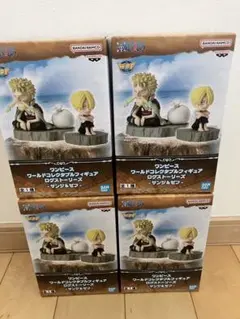 ワンピース　ワールドコレクタブルフィギュア　ログストーリーズ 4点セット
