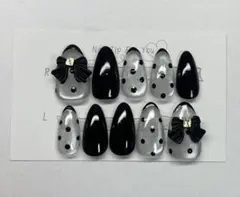 No.17 ネイルチップ　10個セット 量産型　ワンホン