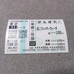 2025年最新】競馬 馬券の人気アイテム - メルカリ