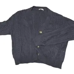 レディース　カーディガン　紺色