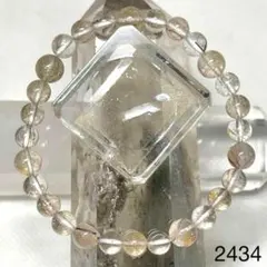 ミックスルチル　パワーストーンブレスレット　内径約15cm