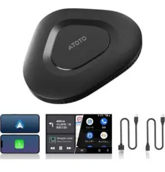 AD3APL-BK ワイヤレスCarPlay/Android Autoアダプター