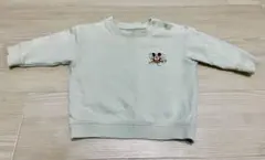 ユニクロ UNIQLO ベビー 長袖トレーナー 80 ミッキー スウェットシャツ