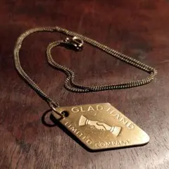 GLAD HAND 真鍮ネックレス ‘’シェイクハンド‘’のサムネイル