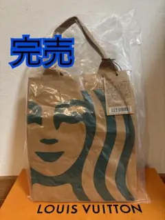 クラフトペーパーショッパー S スターバックス　人気　完売　ビニール袋入