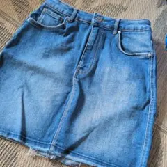 ZARA AUTHENTIC DENIM ミニスカート Mサイズのサムネイル