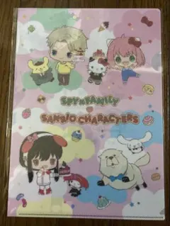 【未開封】SPY×FAMILY サンリオ クリアファイル　スパイファミリー