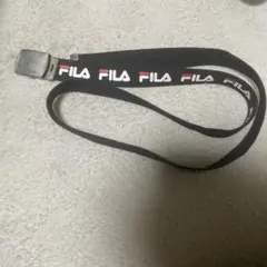 【今日限定価格】FILA ブラック ベルト メタルバックル