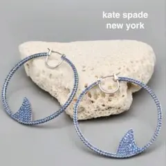 ケイトスペード 鮫 サメ フープピアス