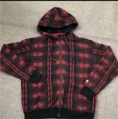希少】00s Polo byラルフローレン チェック パーカー サーマルY2K