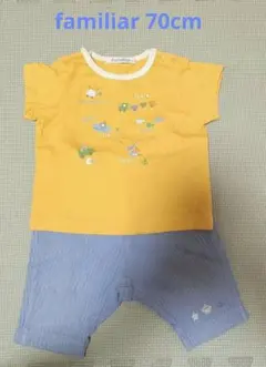 familiar 2点セット Tシャツとショートパンツ　70cmのサムネイル