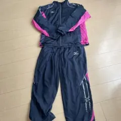 メンズ　 Mizuno ジャージセット ネイビー/ピンク　L