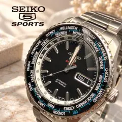 美品✨SEIKO 5 セイコー5スポーツ 4R36-00G0 自動巻き