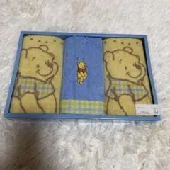 ディズニー　プーさん　ハンドタオル　3枚セット