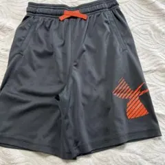 Under Armour ハーフパンツ 黒/オレンジ