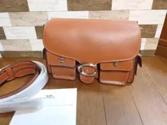 COACH カーゴ ソフトタビー レザー ショルダーバッグ T25032812