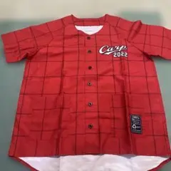 Carp 2022 ユニフォーム 赤 チェック柄　LL