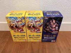 ONE PIECEカードゲーム 神の島の冒険 蒼海の七傑　　box テープ付き