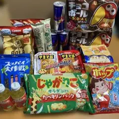 お菓子詰め合わせセット 大量まとめ売り スナック チョコ 飲料のサムネイル