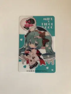 初音ミク チロルチョコ クリアカード チロルミク コラボ