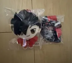 ハイキュー!! 音駒高校 黒尾鉄朗 プチぬいぐるみマスコット スマホストラップ