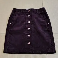 イネスコラボ　コーデュロイスカート