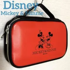 ※未使用品 Disney Mickey & Minnie ハンドバッグ ポーチのサムネイル
