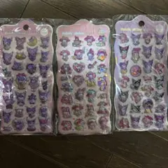 マイメロディー　シール3種