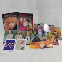 ハイキュー!! クリアカード 　トレーディングアートステッカー　缶バッジ　セット
