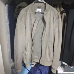スエード ブルゾン