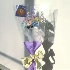 パステルカラー　モールフラワー